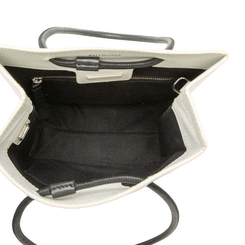 Leather Logo Shopping Tote XXS - Image 4