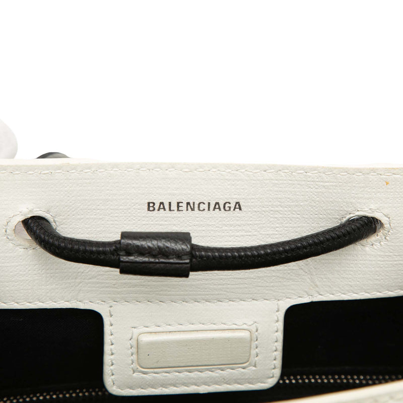 Leather Logo Shopping Tote XXS - Image 5