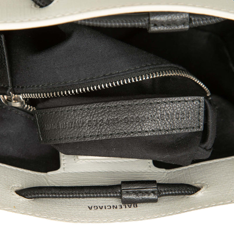 Leather Logo Shopping Tote XXS - Image 6