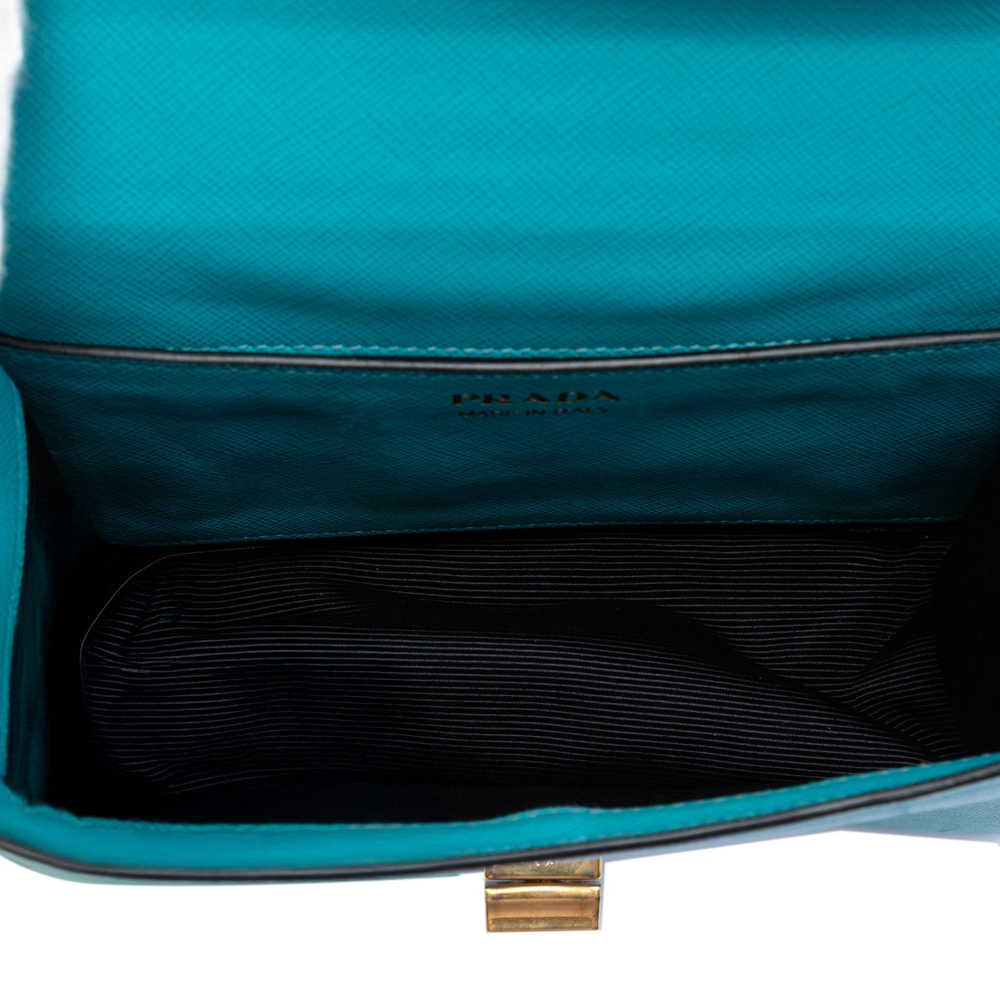 Saffiano Lux Turnlock Chain Crossbody - Image 4