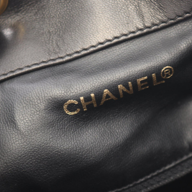 CC Quilted Lambskin Drawstring Backpack - Image 5