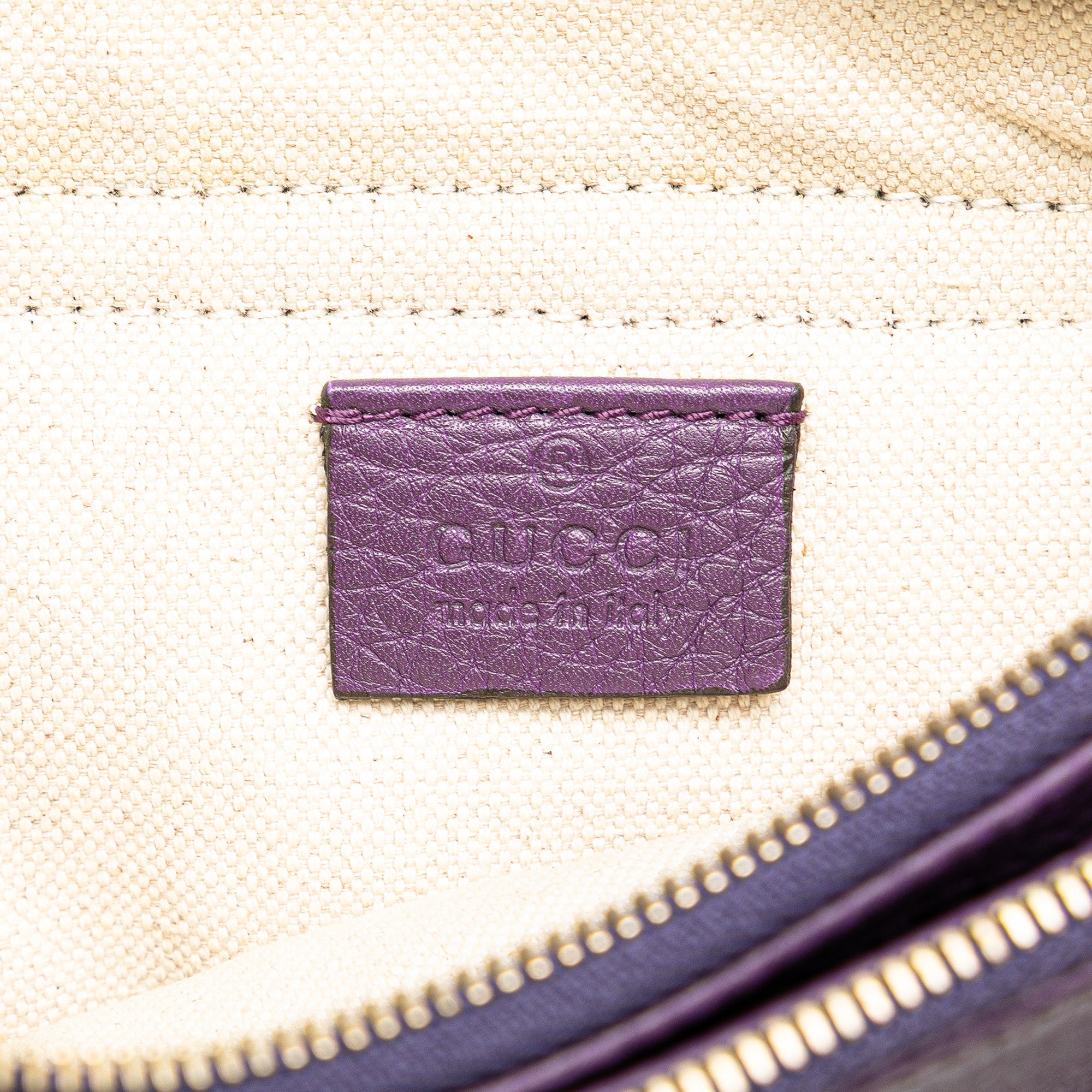 Pebbled Calfskin Piston Broadway Evening Bag - Image 5