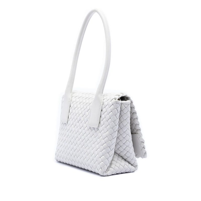 Nappa Intrecciato Patti Shoulder Bag - Image 2