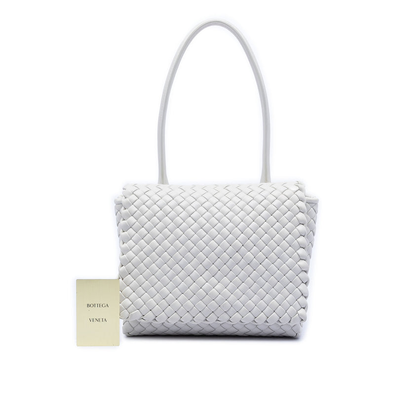 Nappa Intrecciato Patti Shoulder Bag - Image 8