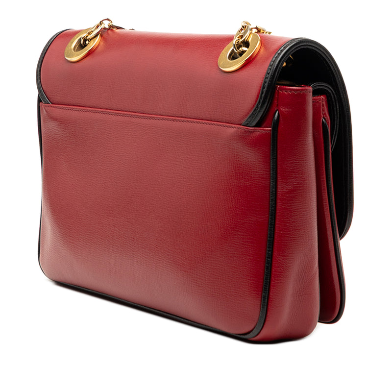 Small Leather Marina Chain Shoulder Bag - Image 2