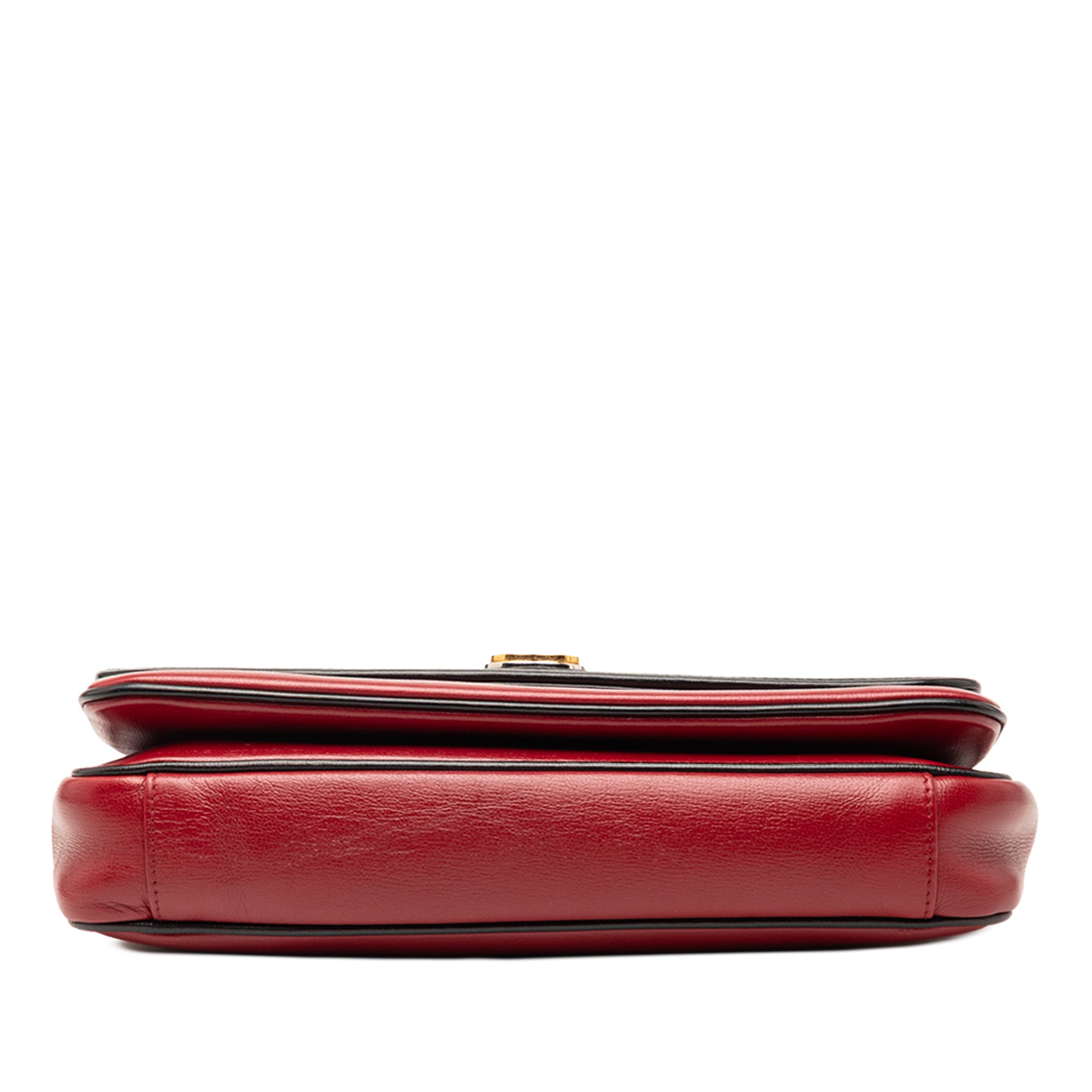 Small Leather Marina Chain Shoulder Bag - Image 3