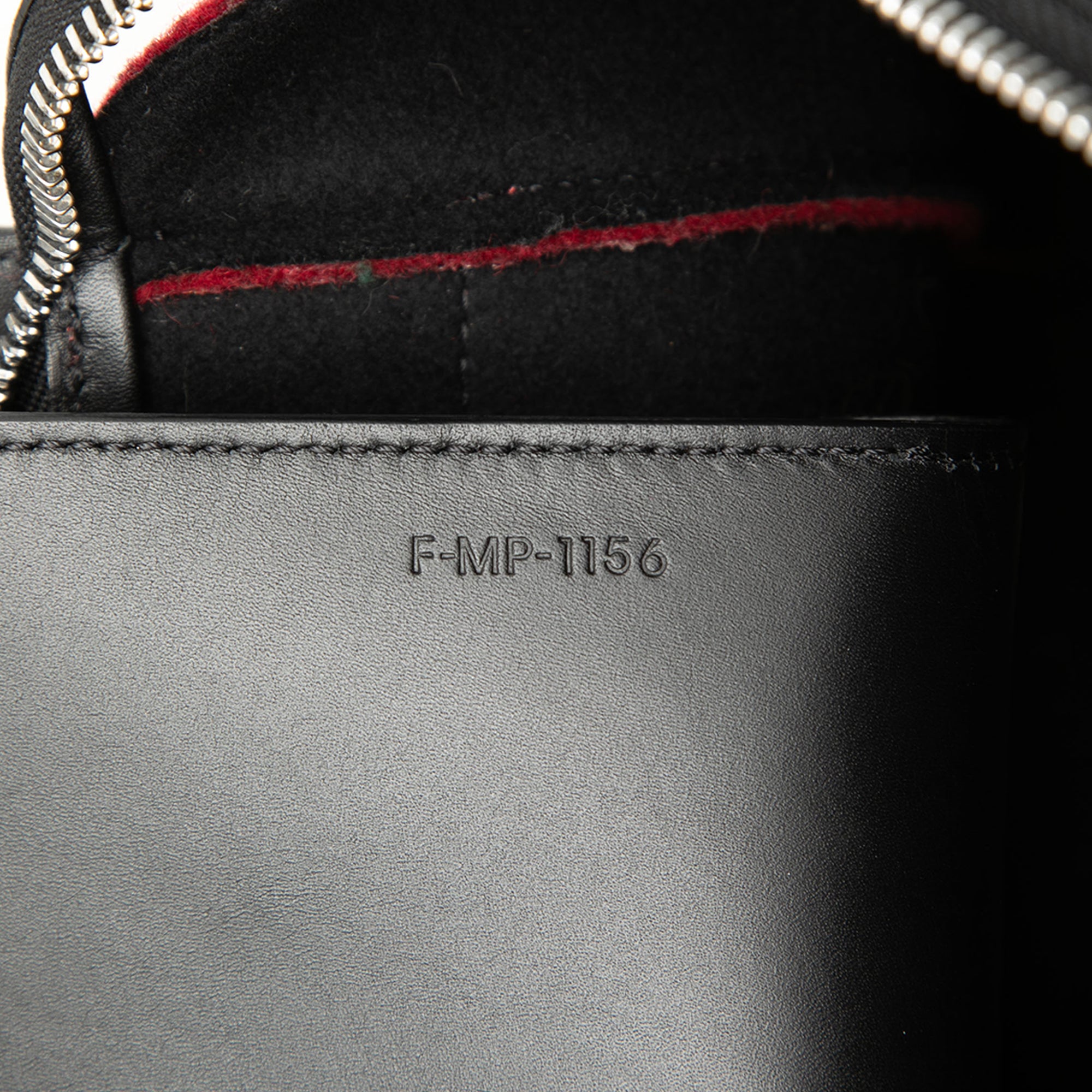Mini Felt and Calfskin Belt Satchel - Image 6