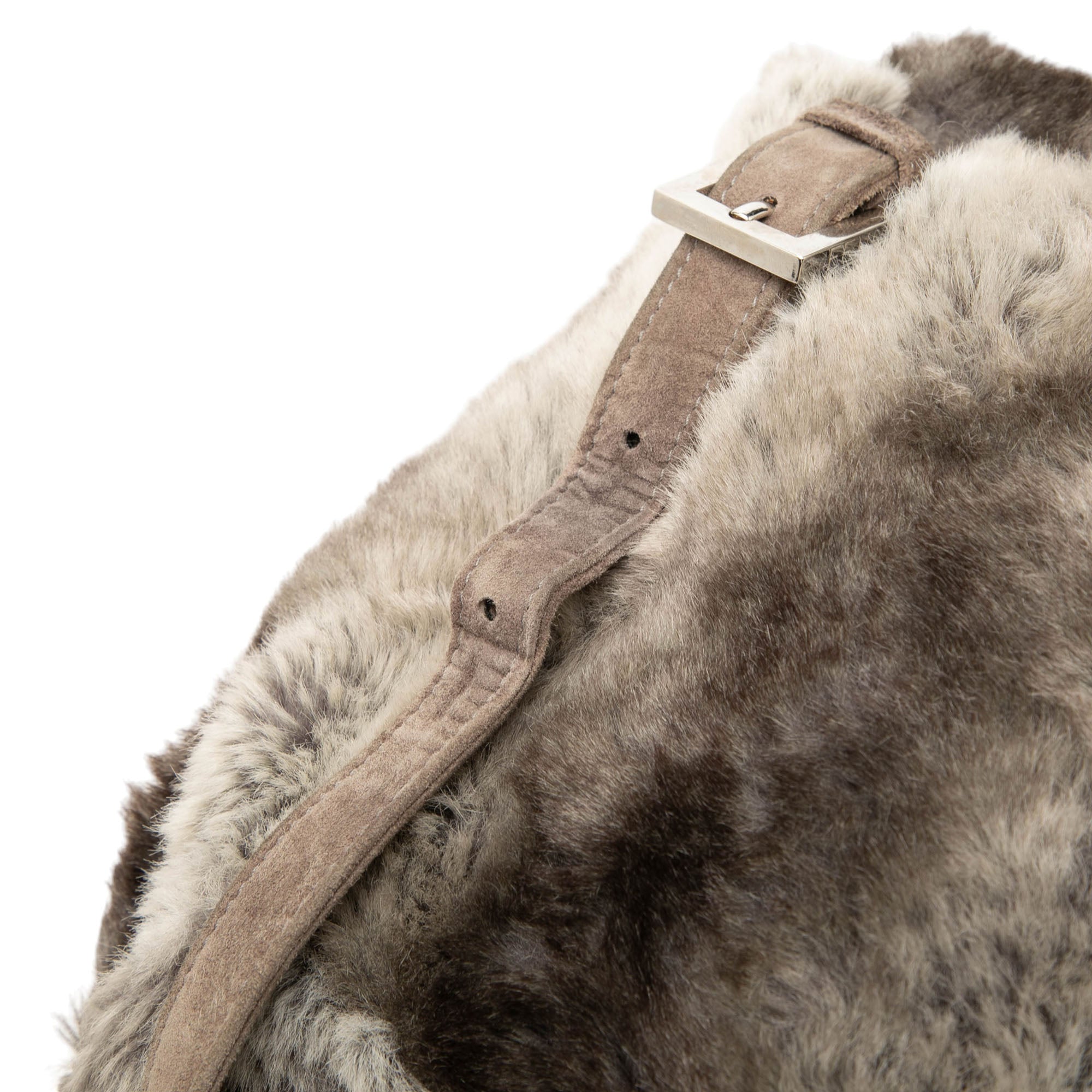 Mink Fur Tie Dye Print Backpack - Image 6