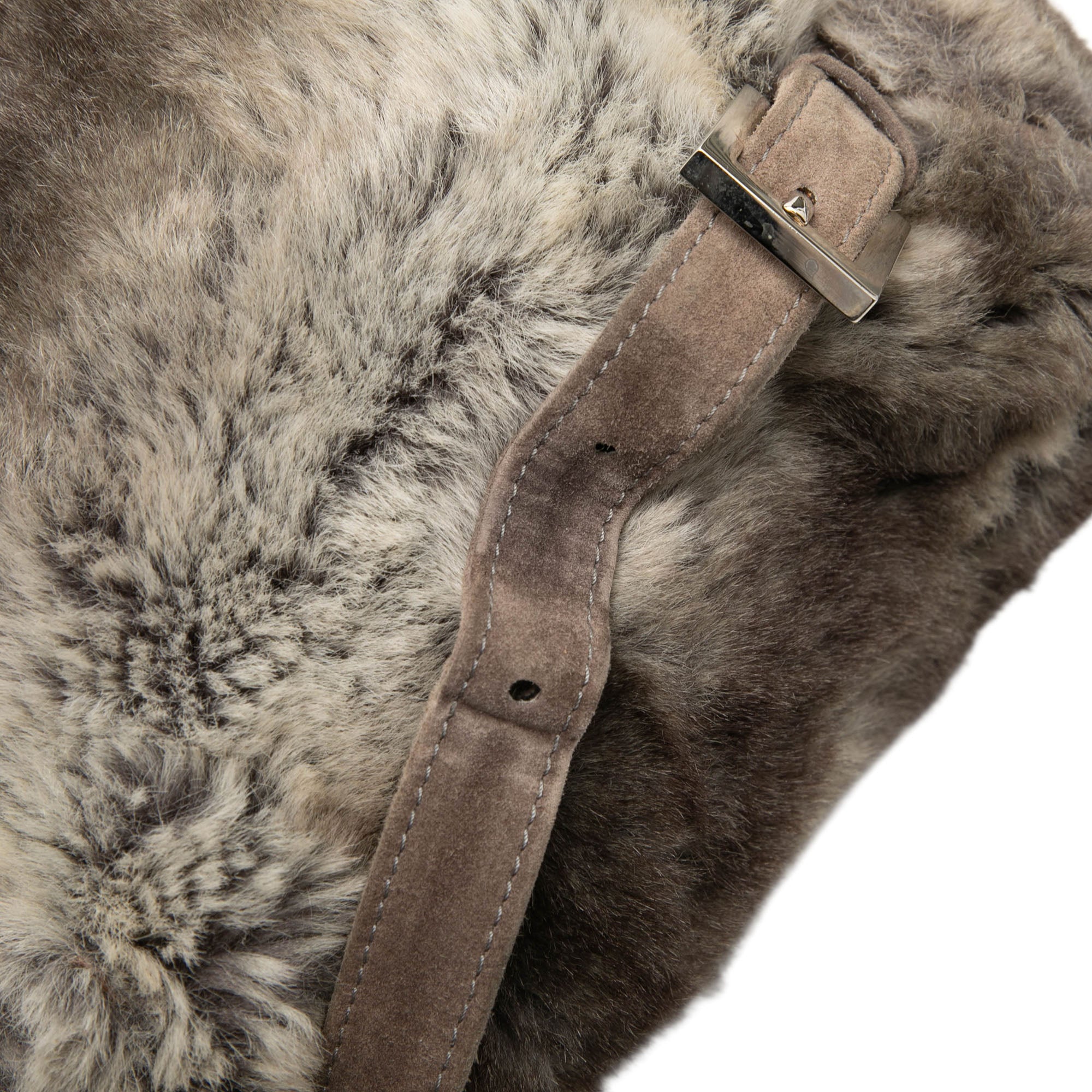 Mink Fur Tie Dye Print Backpack - Image 7