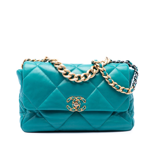 Large Lambskin 19 Flap - Image 1