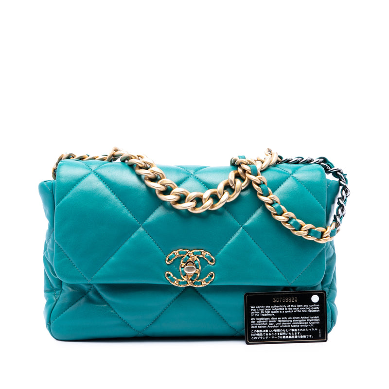 Large Lambskin 19 Flap - Image 7