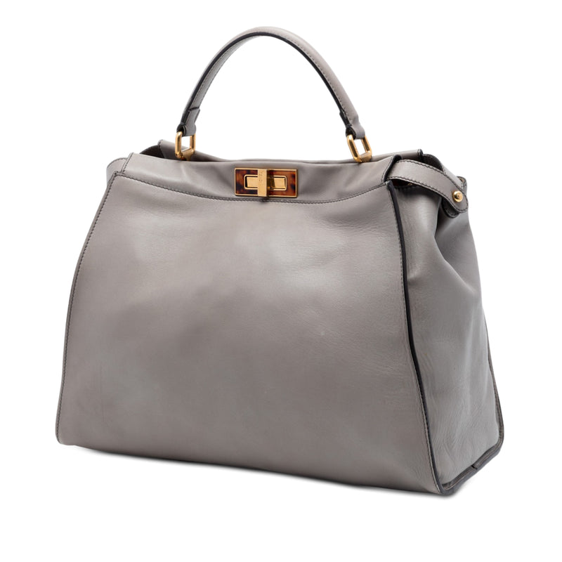 Large Calfskin Peekaboo Iconic Satchel - Image 2