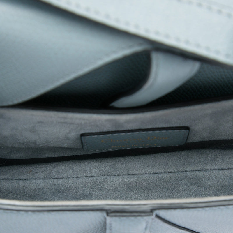 Mini Grained Calfskin Saddle Bag - Image 4