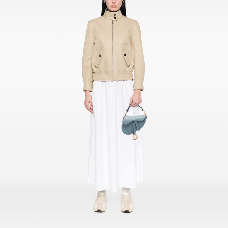 Mini Grained Calfskin Saddle Bag - Image 5