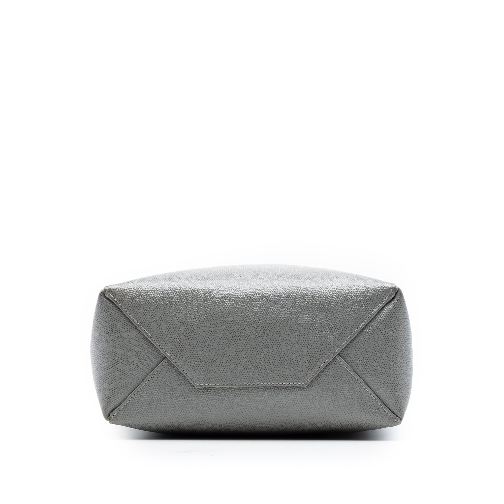 Small Grained Calfskin Vertical Cabas Tote - Image 3