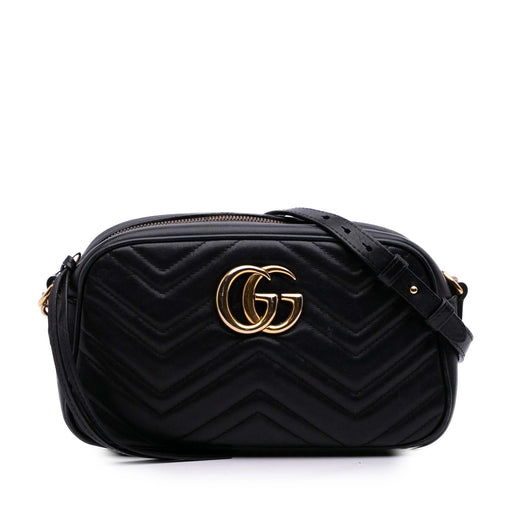 Small GG Marmont Matelasse Calfskin Crossbody - Image 1