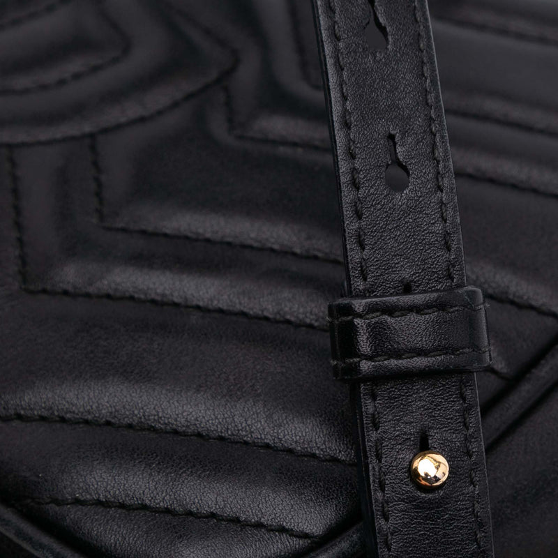 Small GG Marmont Matelasse Calfskin Crossbody - Image 7