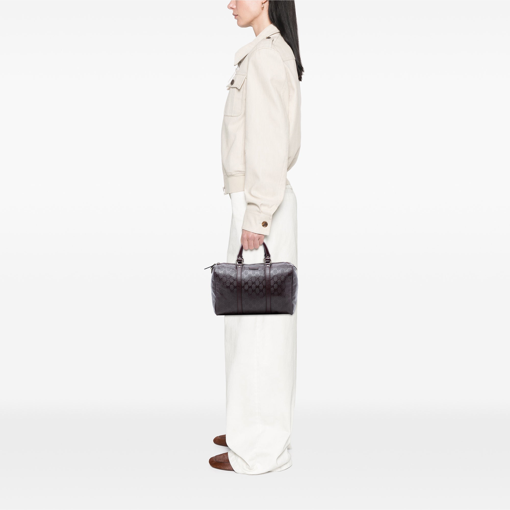 Medium GG Imprime Joy Boston Bag - Image 7