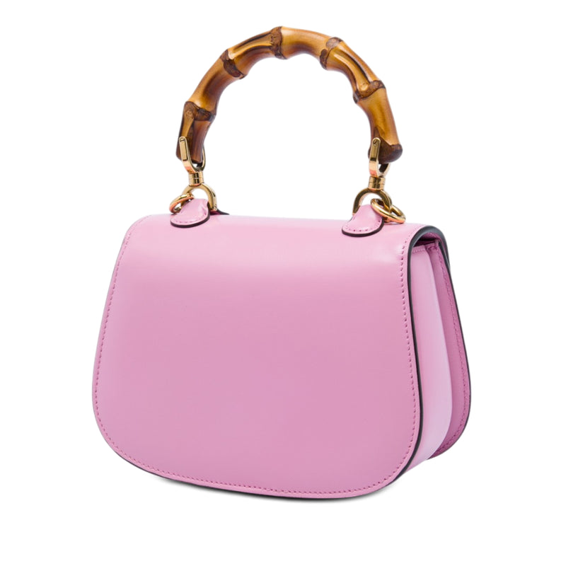 Mini Calfskin Web 1947 Bamboo Top Handle Bag - Image 2