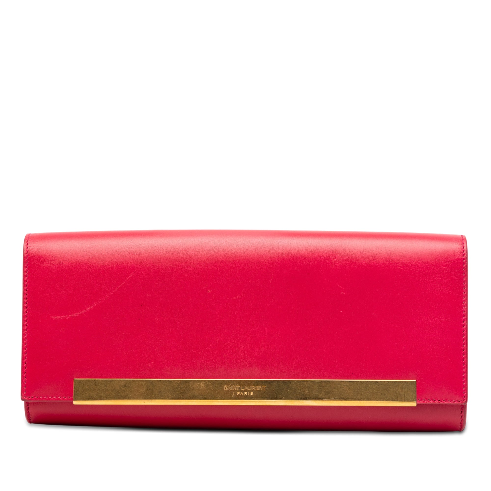 Smooth Calfskin Lutetia Flap Clutch - Image 1