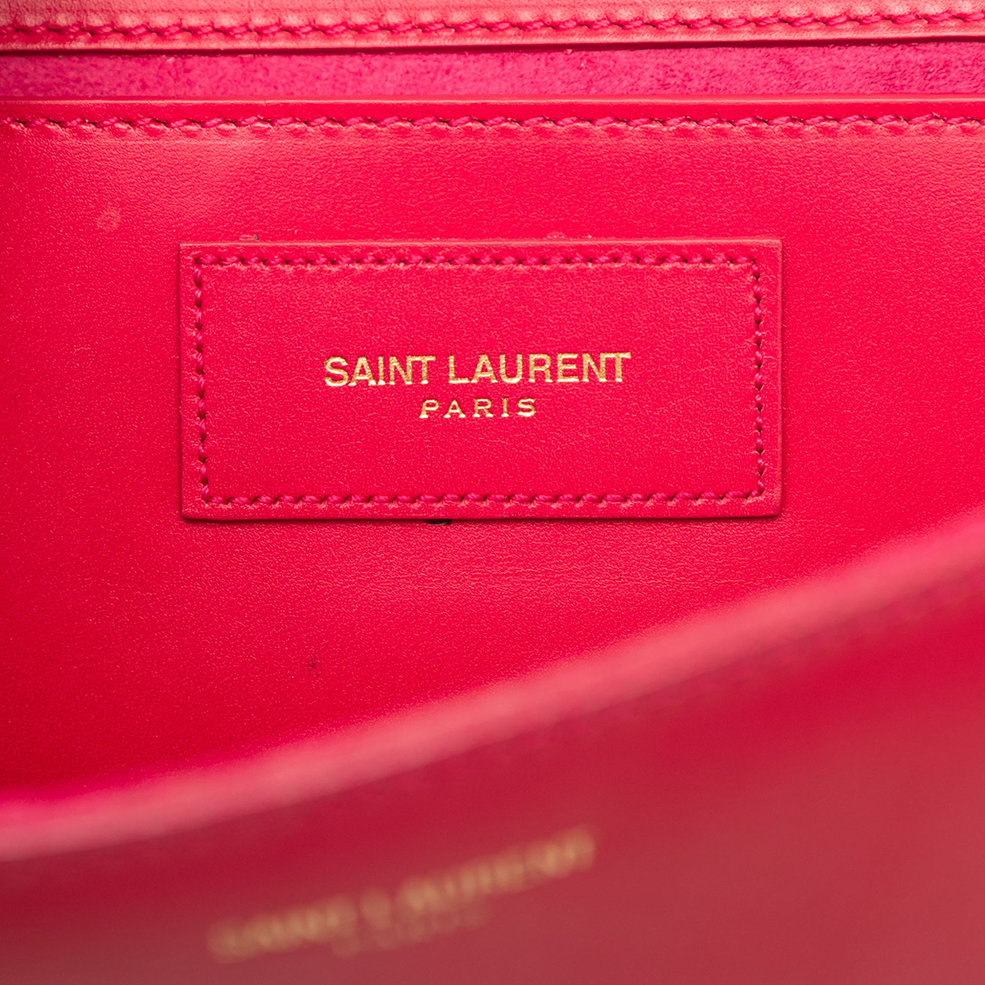 Smooth Calfskin Lutetia Flap Clutch - Image 5