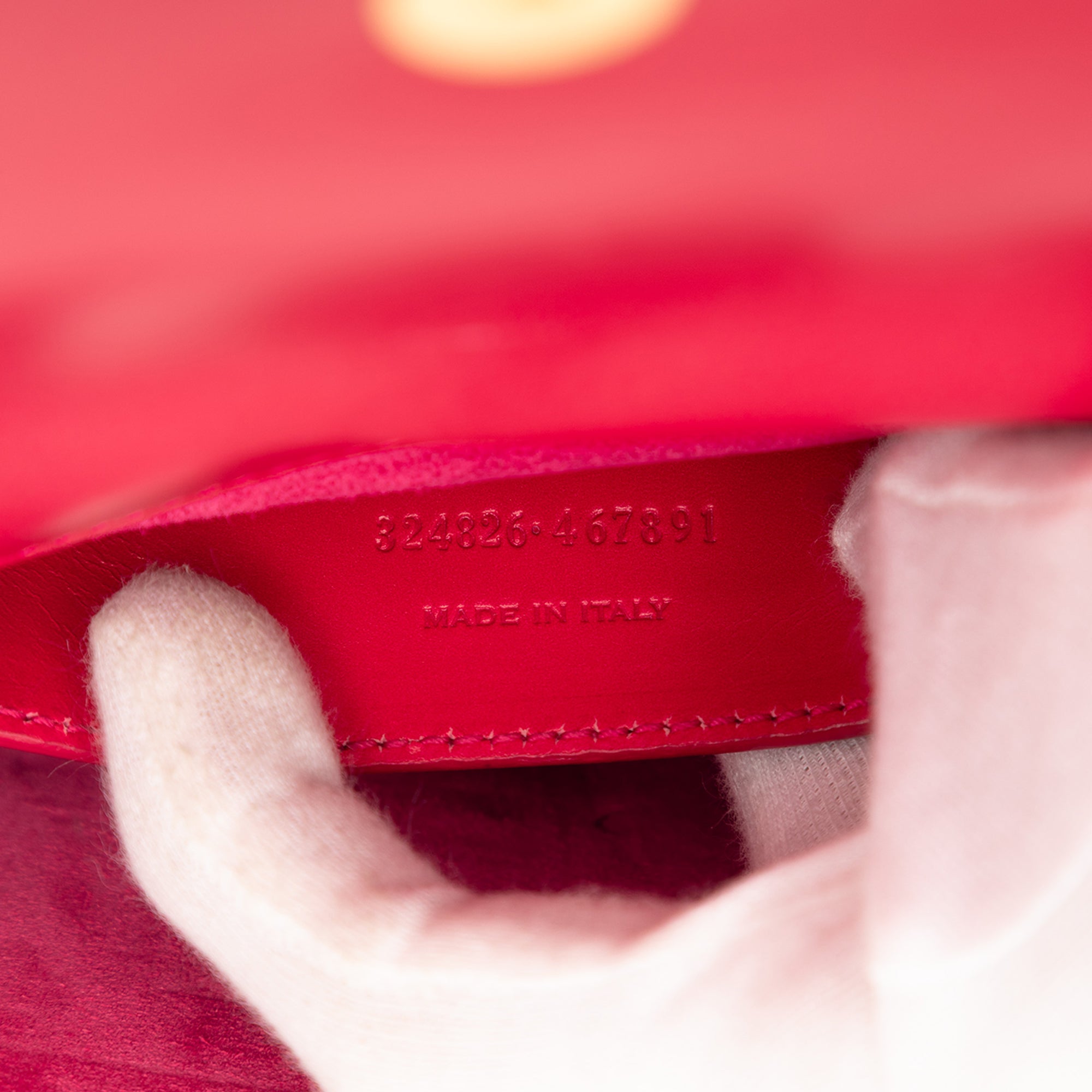 Smooth Calfskin Lutetia Flap Clutch - Image 6
