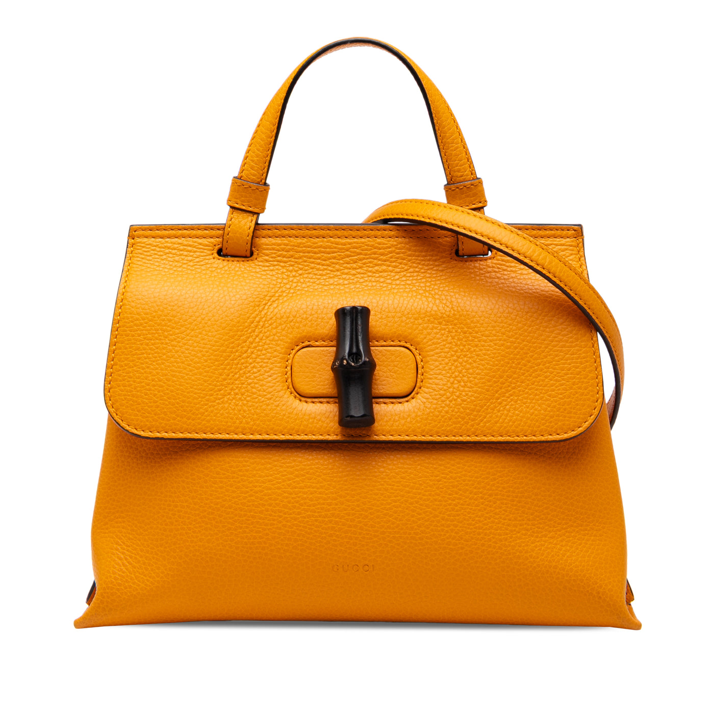 Small Calfskin Bamboo Daily Satchel - Image 1