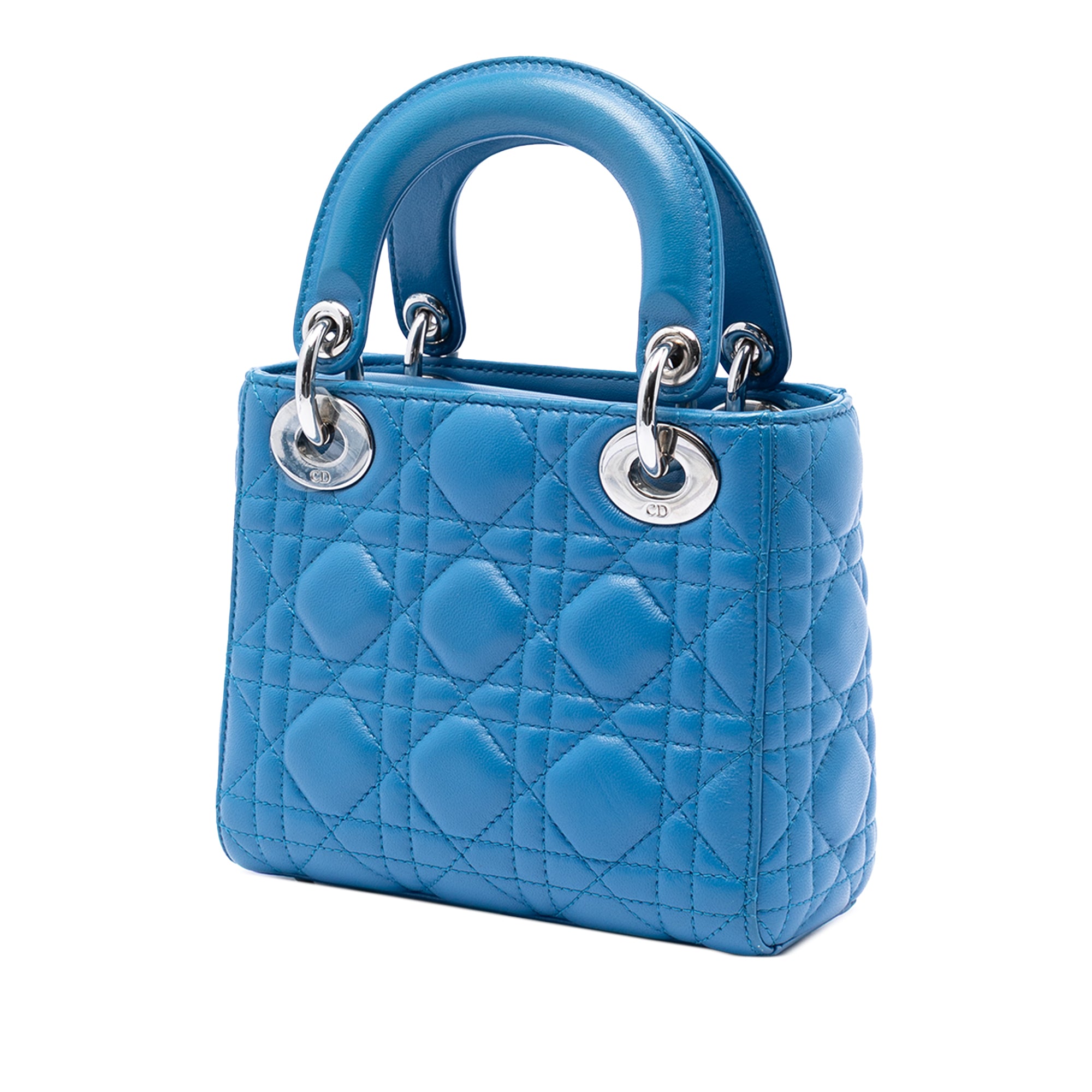 Mini Lambskin Cannage Lady Dior - Image 2