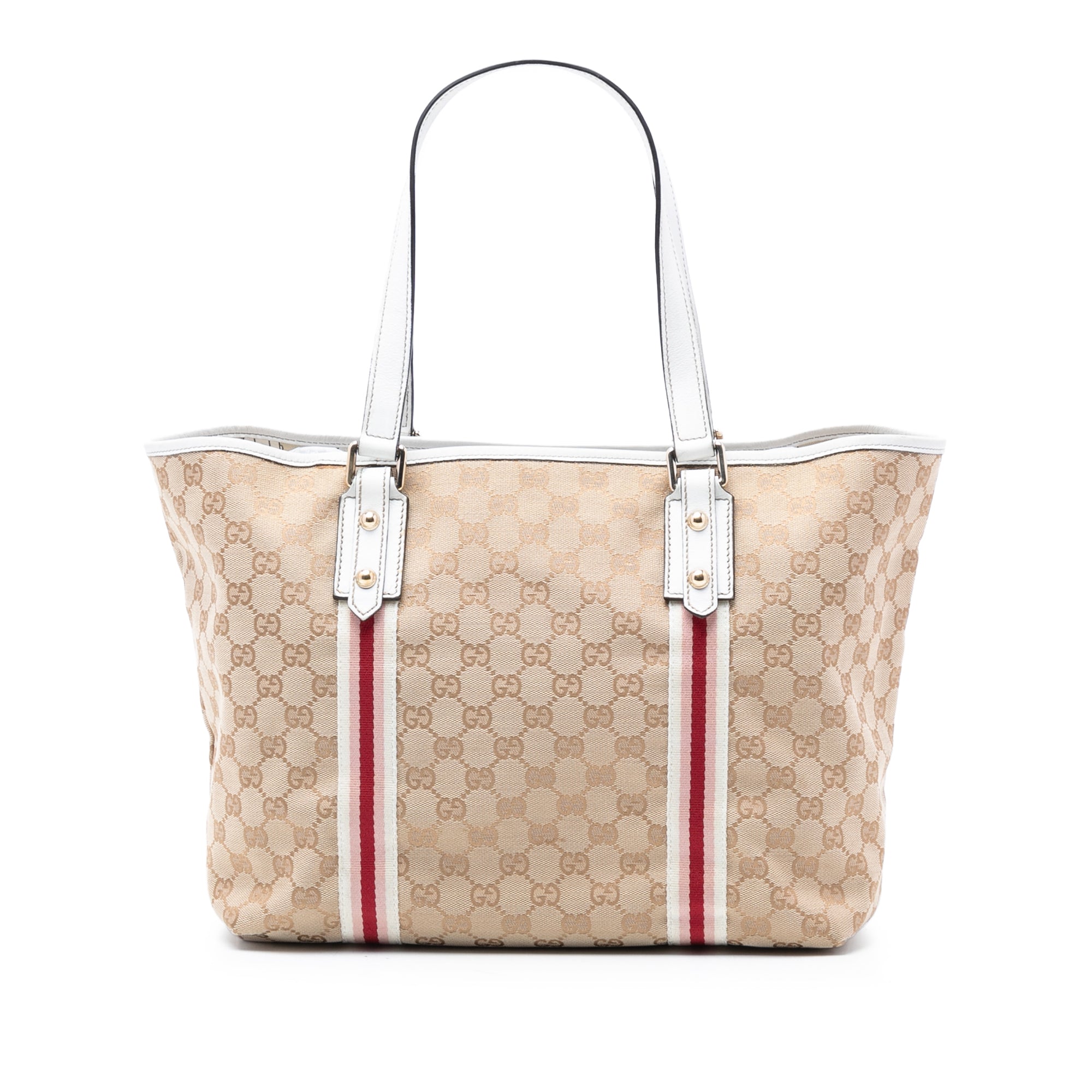 Large GG Canvas Jolicoeur Tote - Image 1