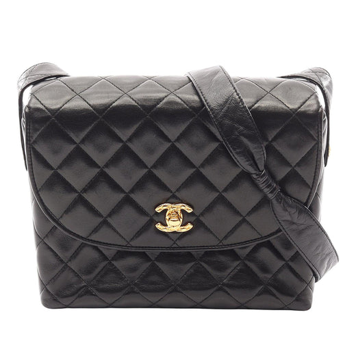 CC Quilted Lambskin Shoulder Bag - Image 1