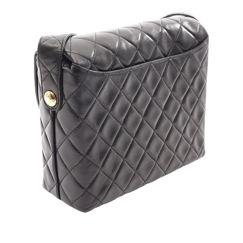 CC Quilted Lambskin Shoulder Bag - Image 2