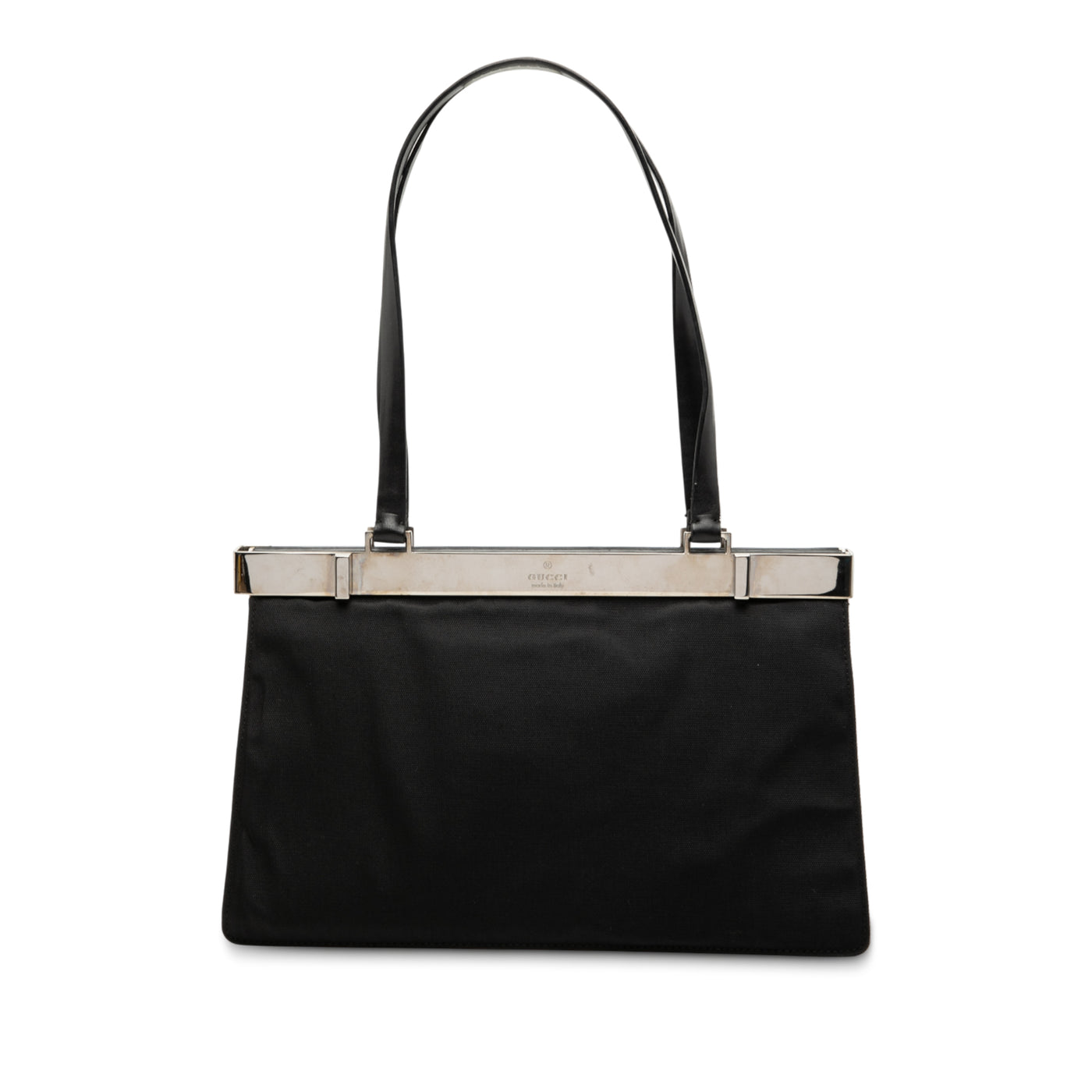 Nylon Frame Shoulder Bag - Image 1