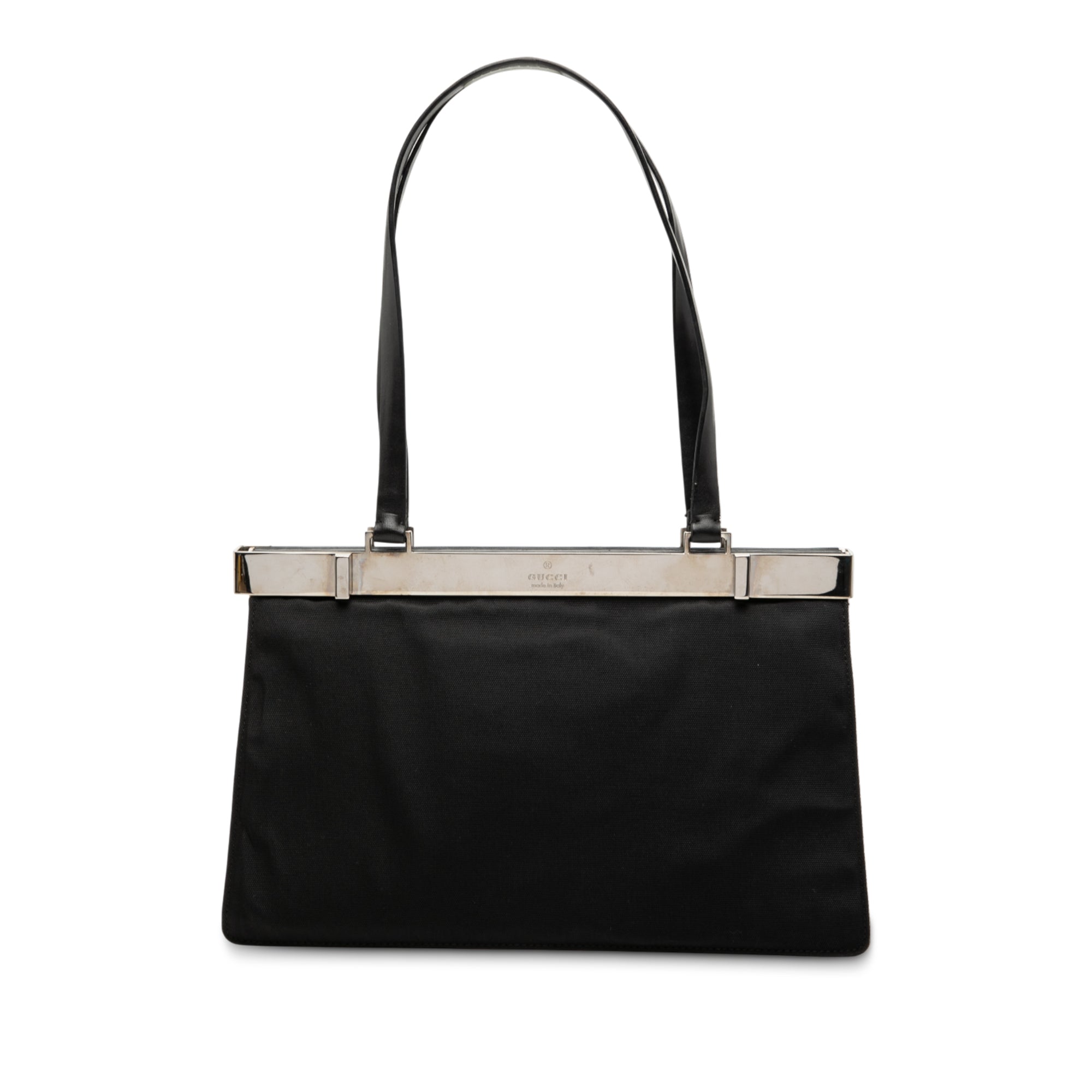 Nylon Frame Shoulder Bag - Image 1