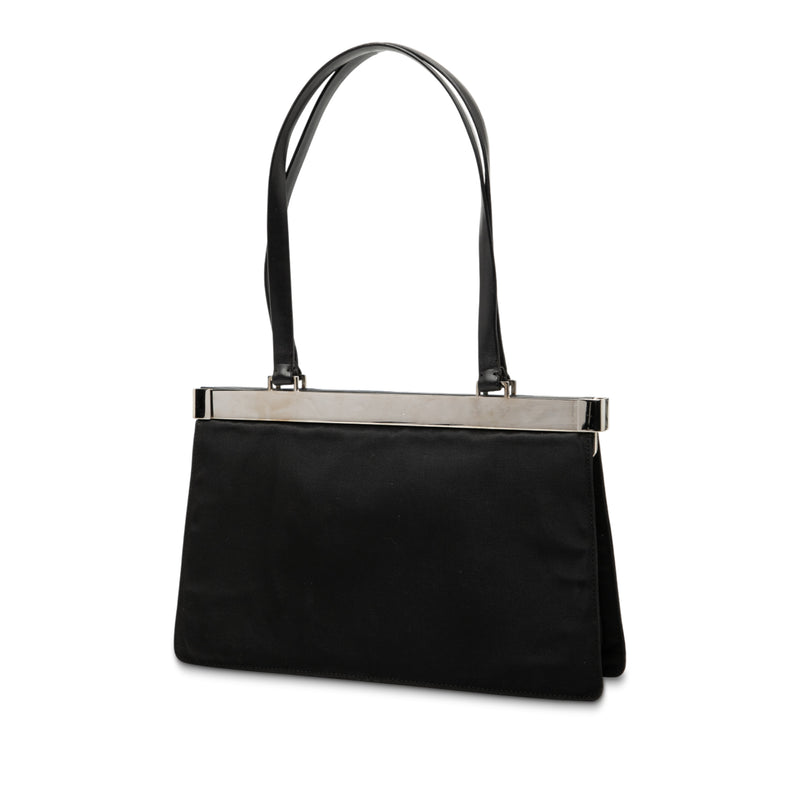 Nylon Frame Shoulder Bag - Image 2