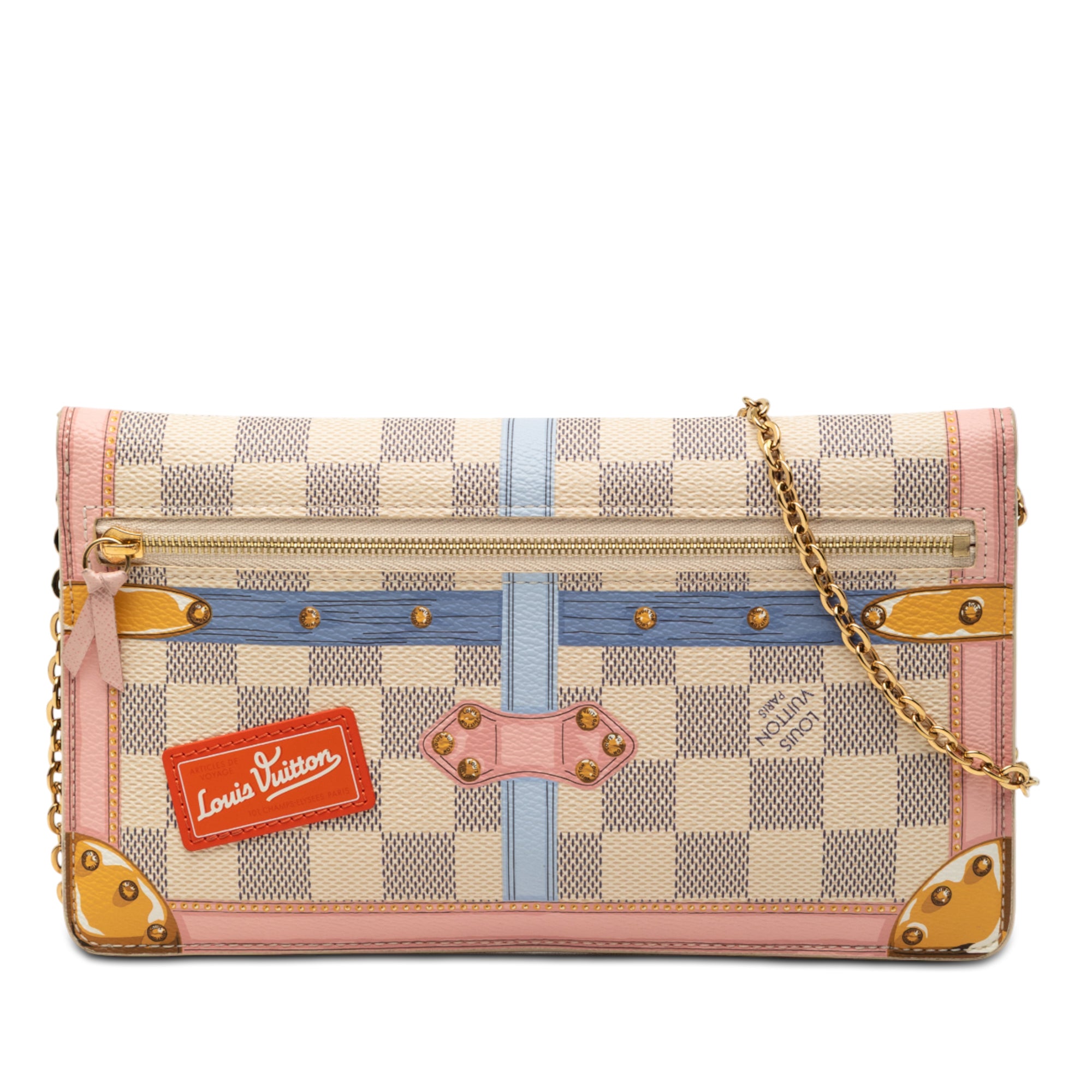 Damier Azur Summer Trunks Pochette Weekend - Image 1