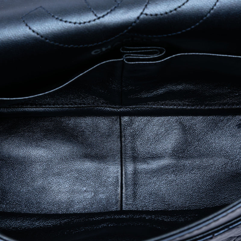 Quilted Metallic Aged Calfskin Reissue 2.55 Double Flap 226 - Image 4