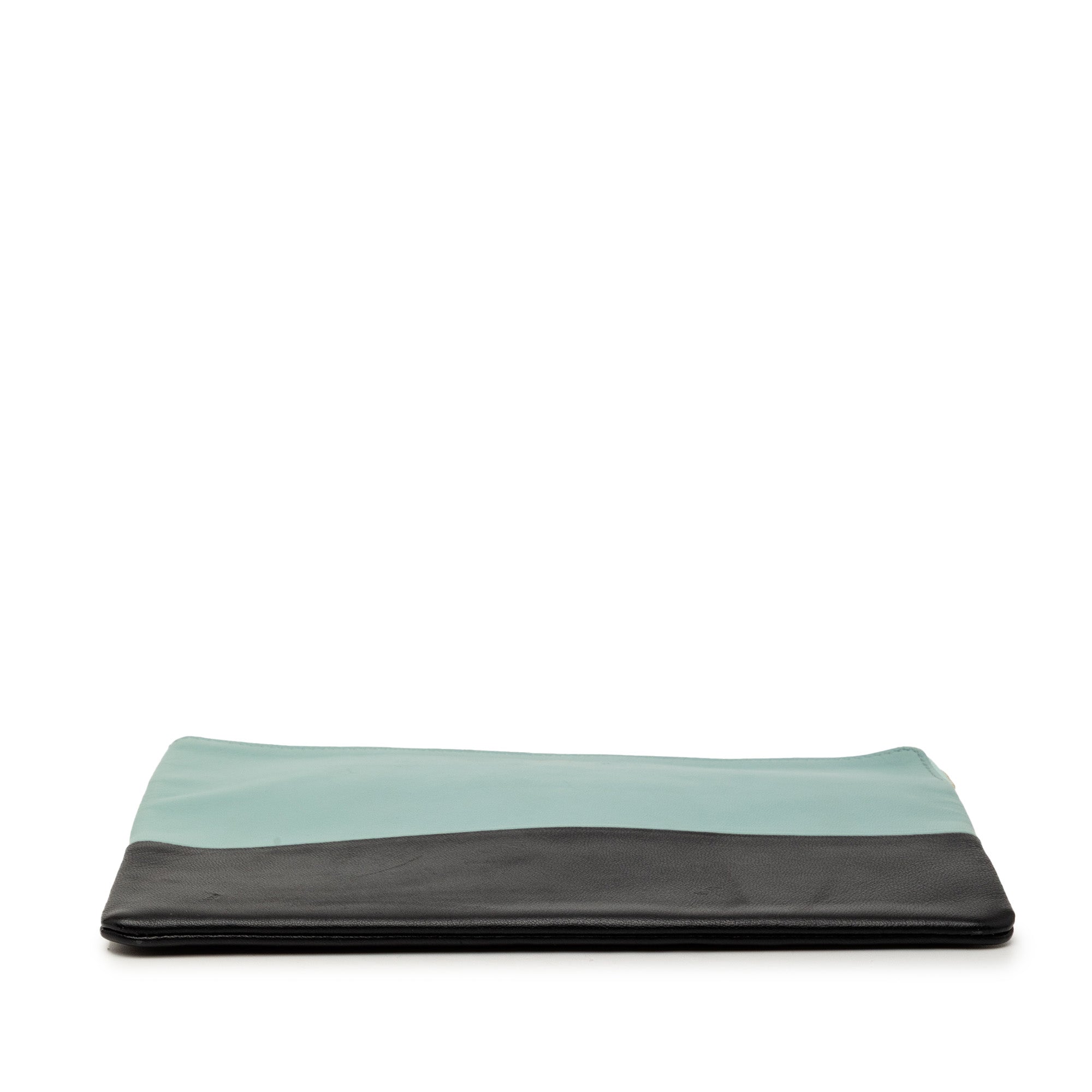 Bicolor Lambskin Solo Clutch - Image 3