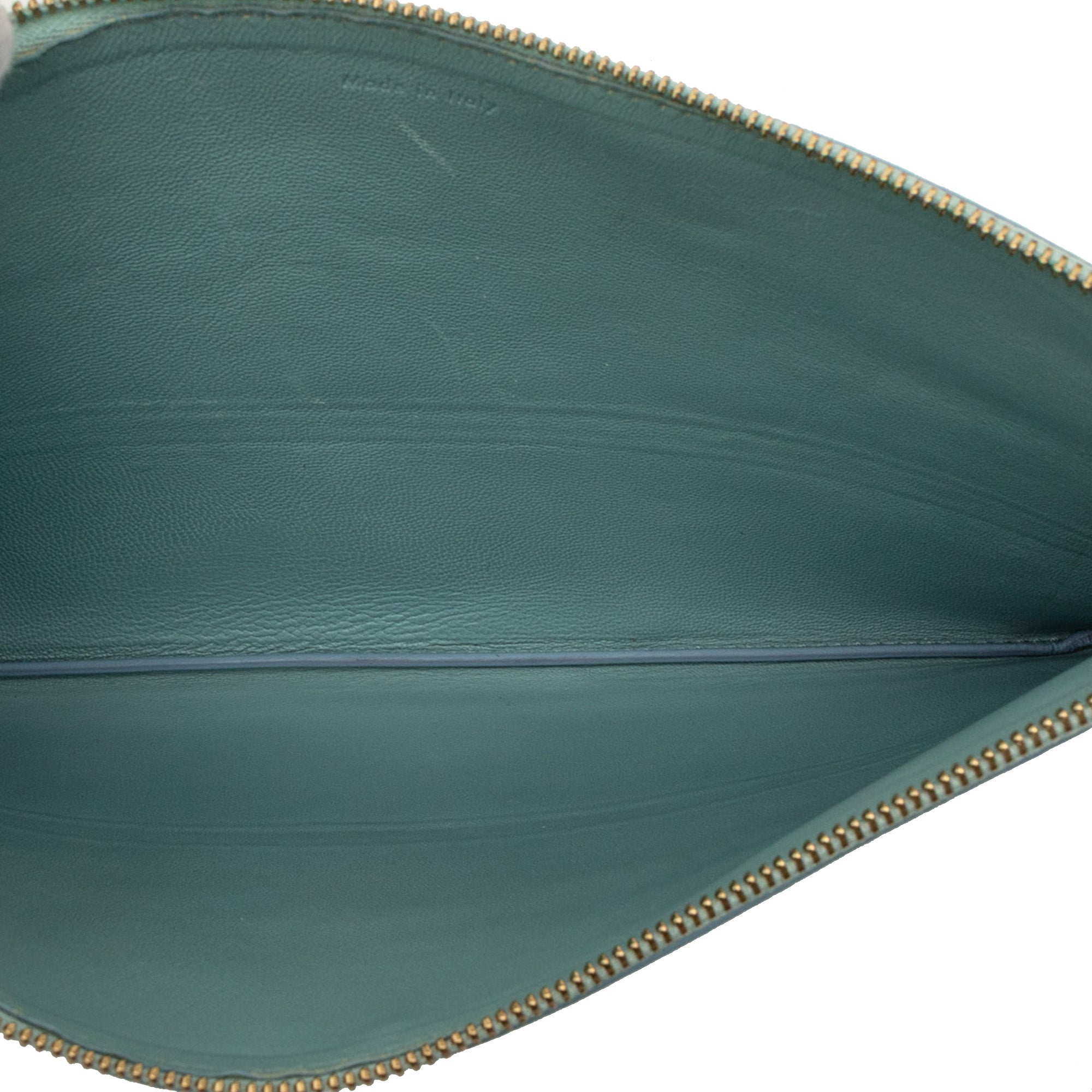 Bicolor Lambskin Solo Clutch - Image 4