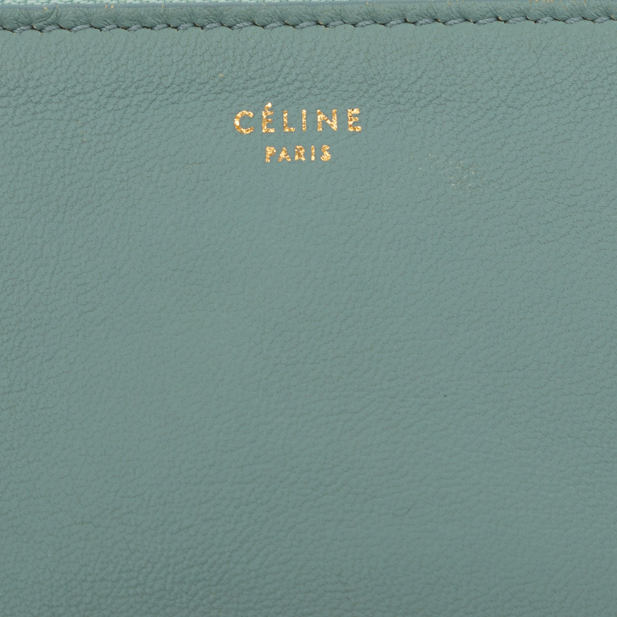 Bicolor Lambskin Solo Clutch - Image 5