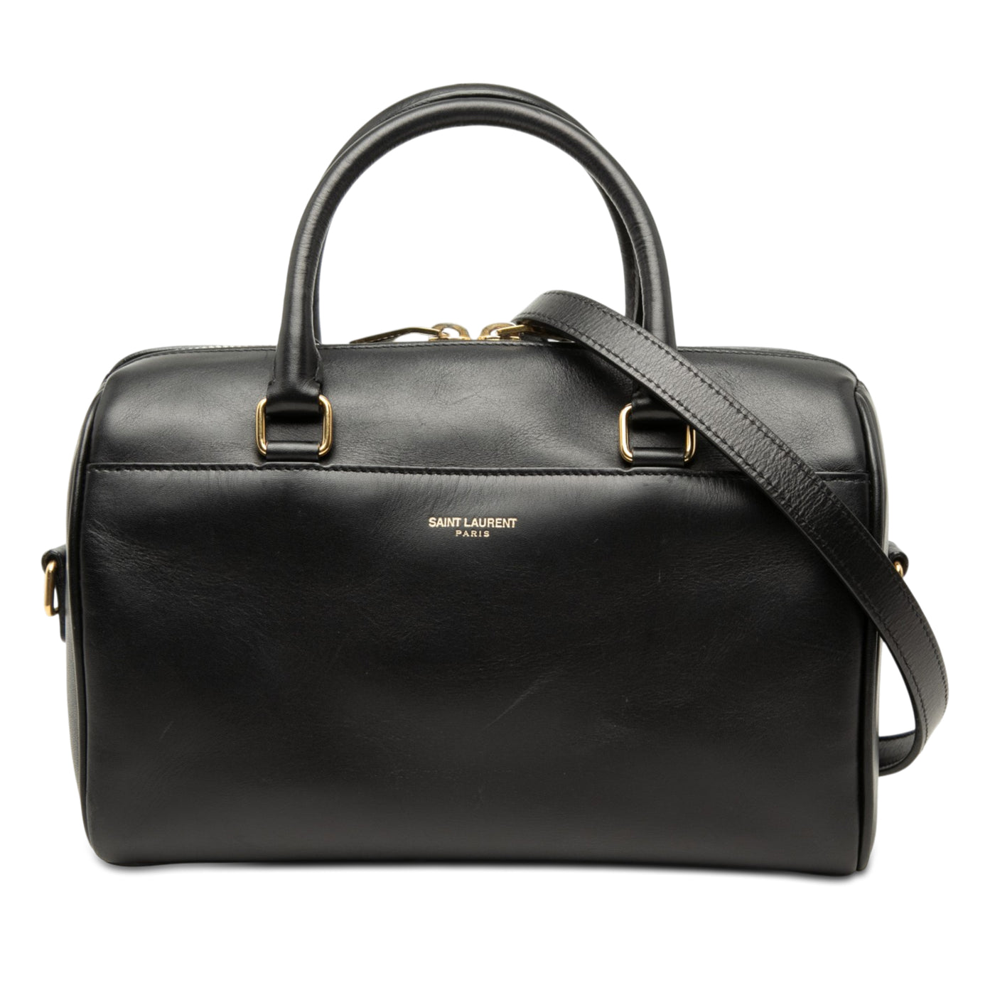 Baby Leather Classic Duffle Satchel - Image 1