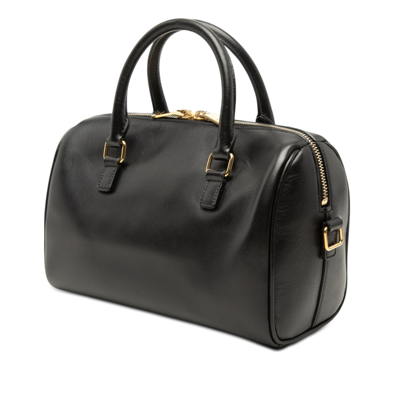 Baby Leather Classic Duffle Satchel - Image 2
