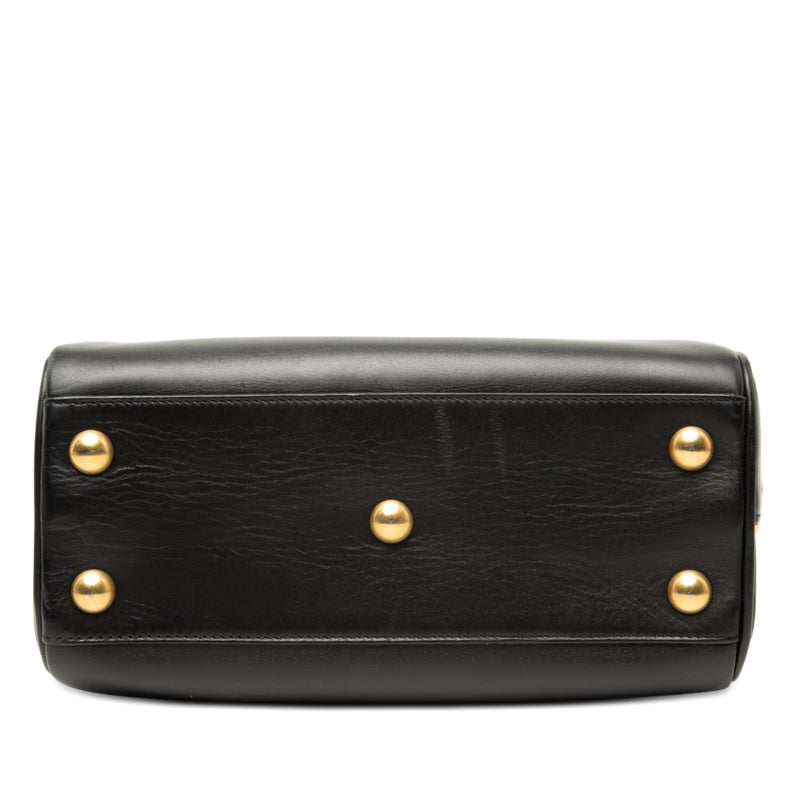 Baby Leather Classic Duffle Satchel - Image 3