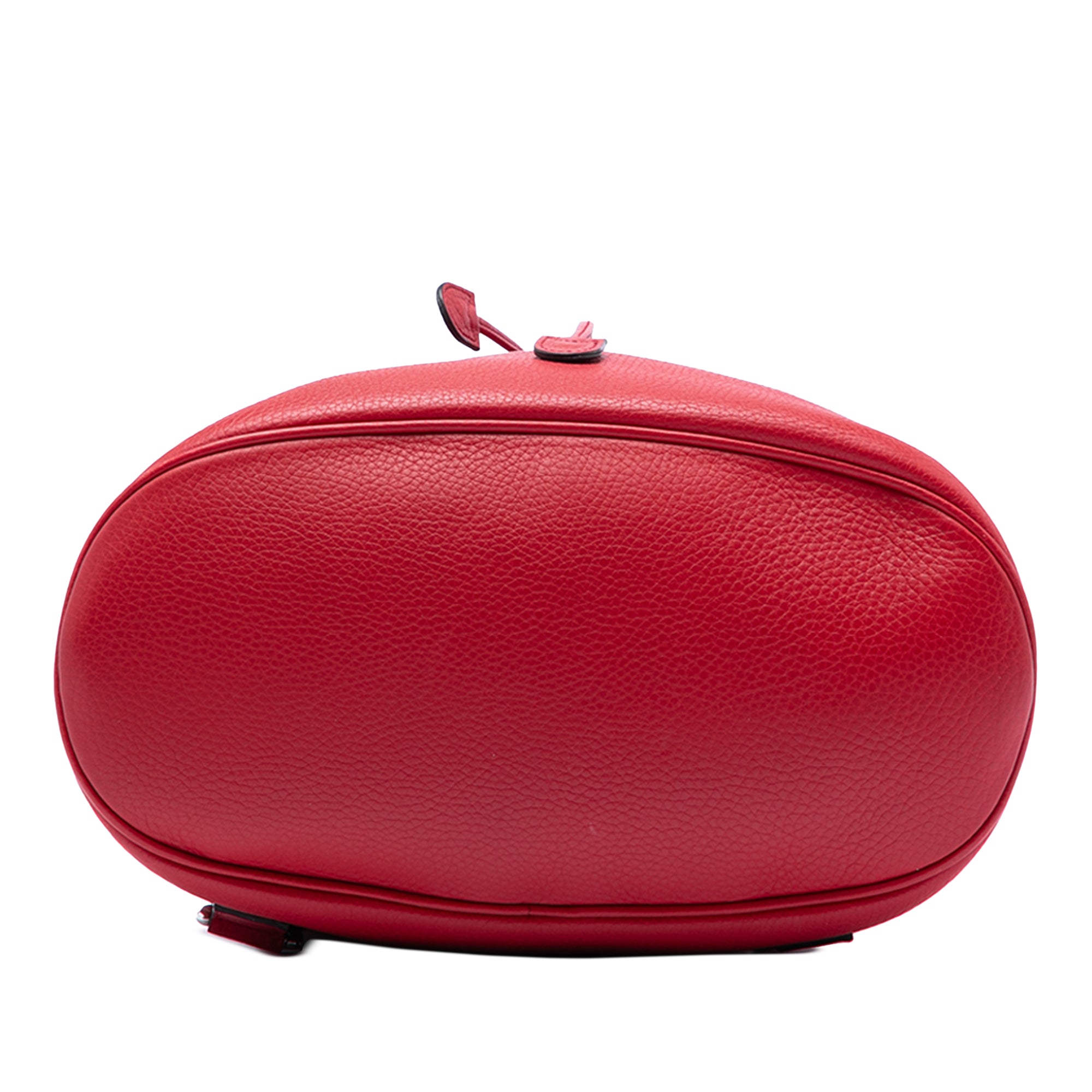 Small Pebbled Calfskin Soho Drawstring Backpack - Image 3