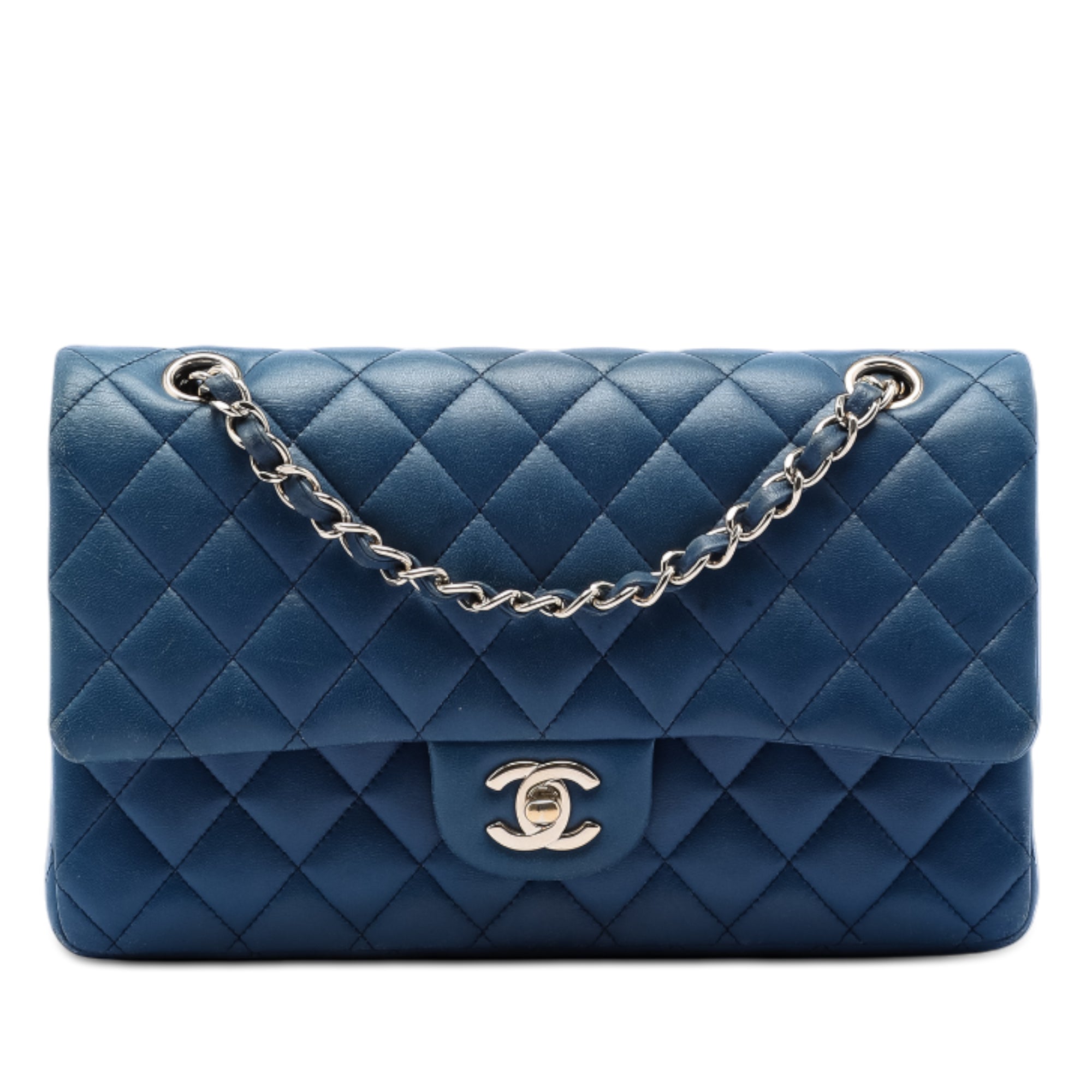Medium Classic Lambskin Double Flap - Image 1