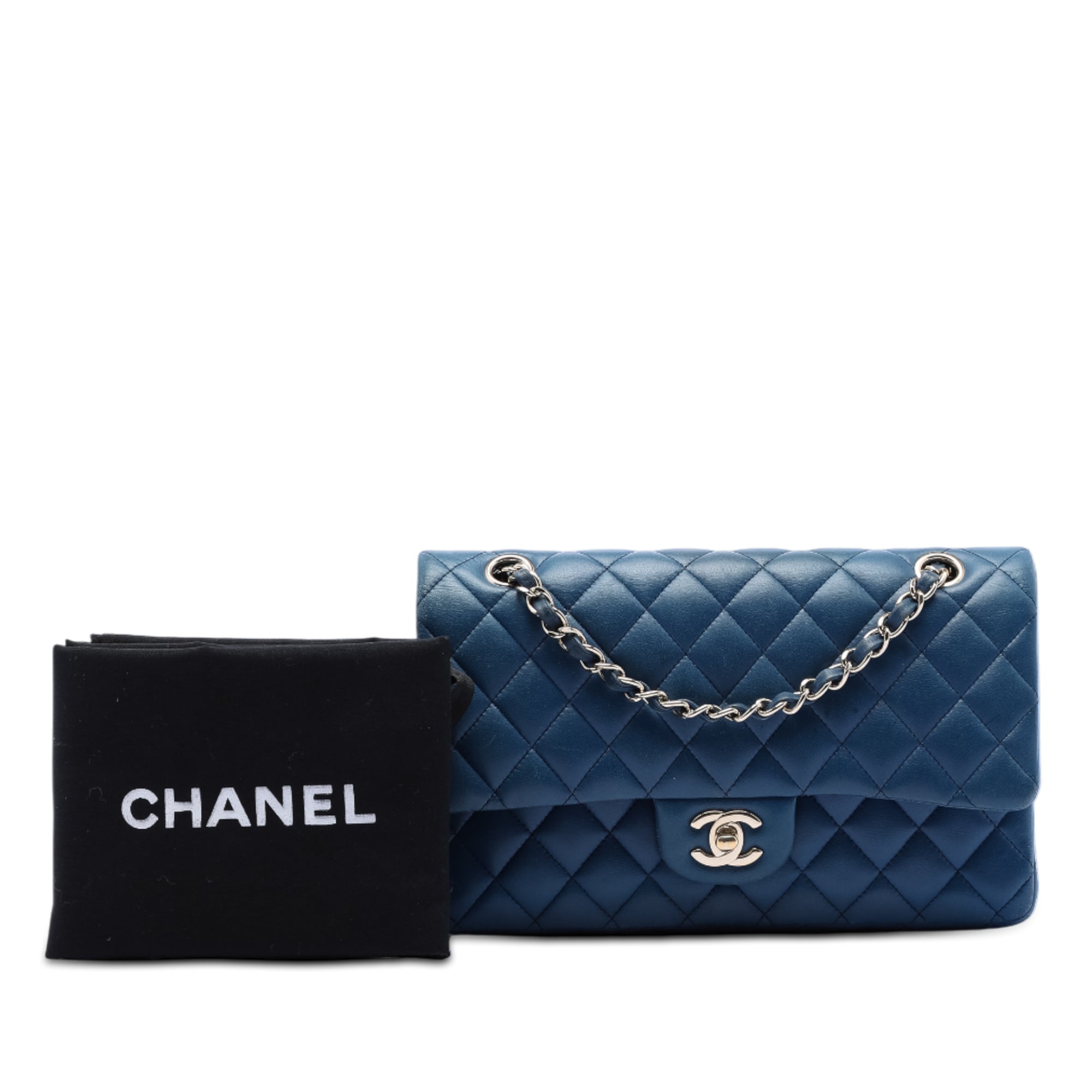 Medium Classic Lambskin Double Flap - Image 8
