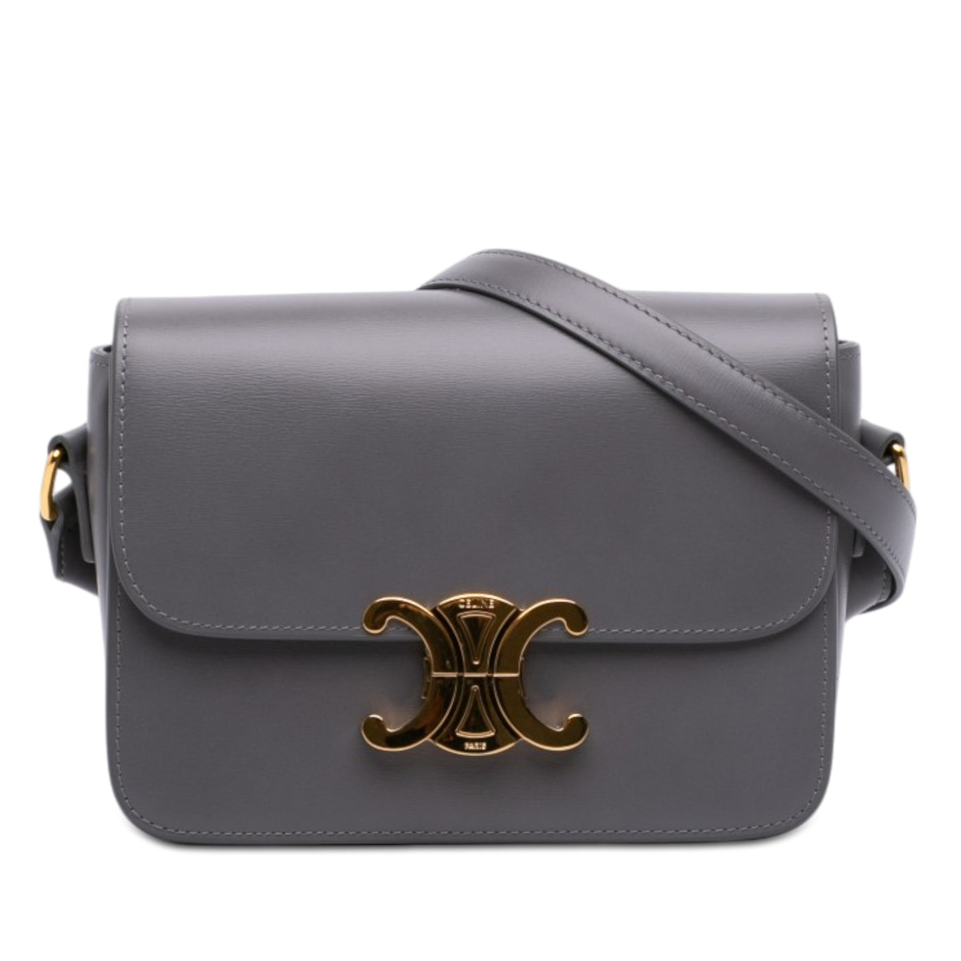 Teen Shiny Calfskin Triomphe Crossbody - Image 1