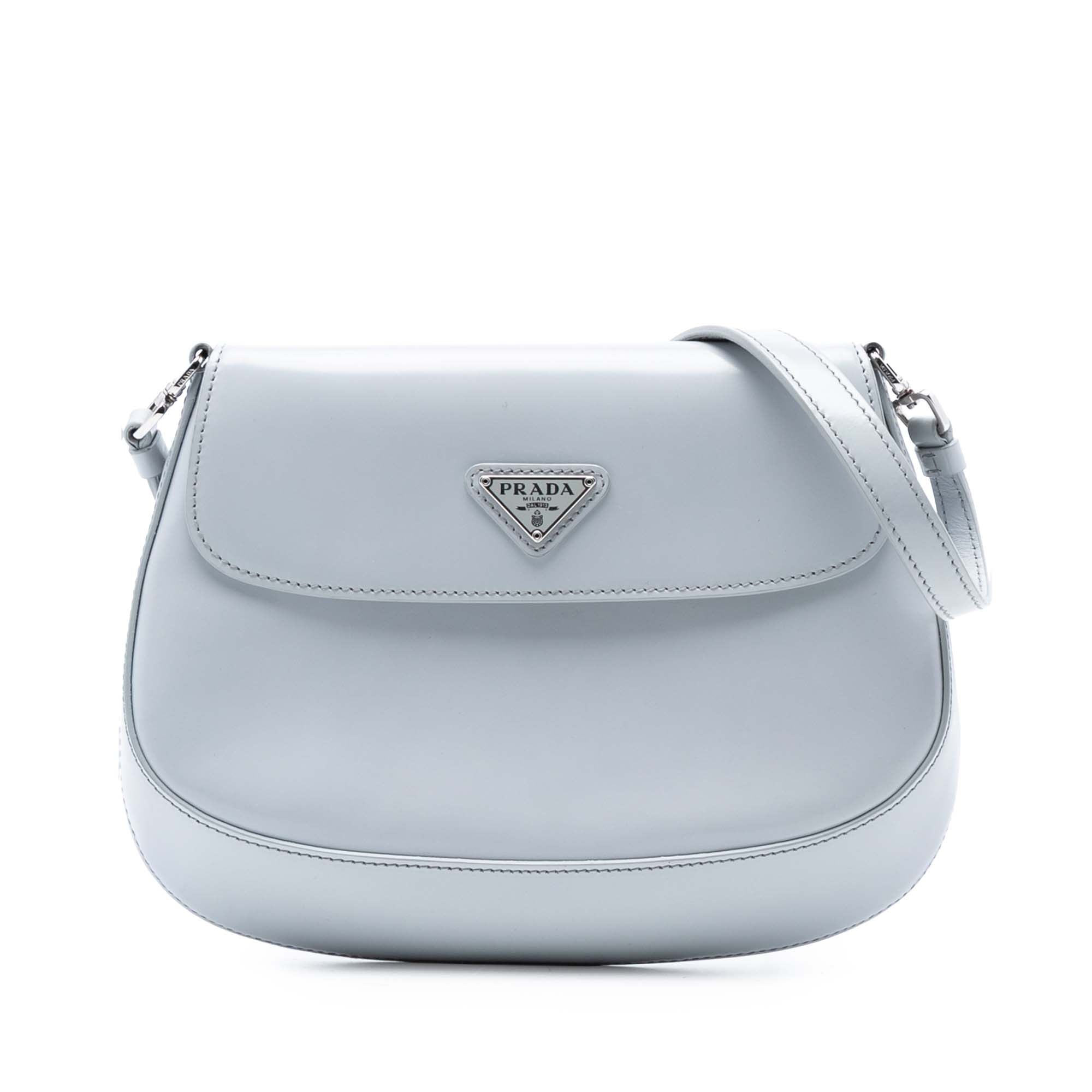 Mini Brushed Leather Cleo Flap - Image 1