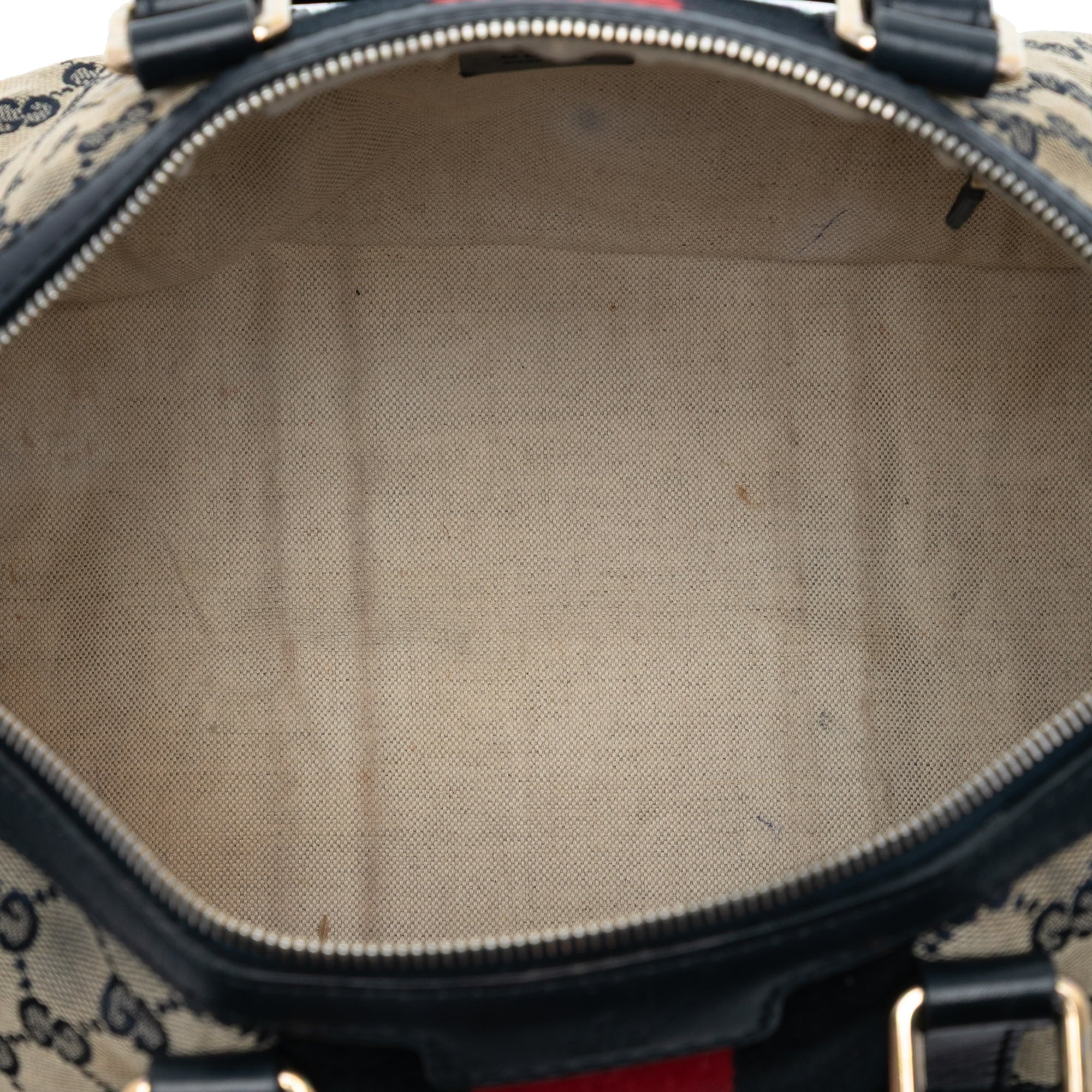 Medium GG Canvas Web Joy Boston Bag - Image 4