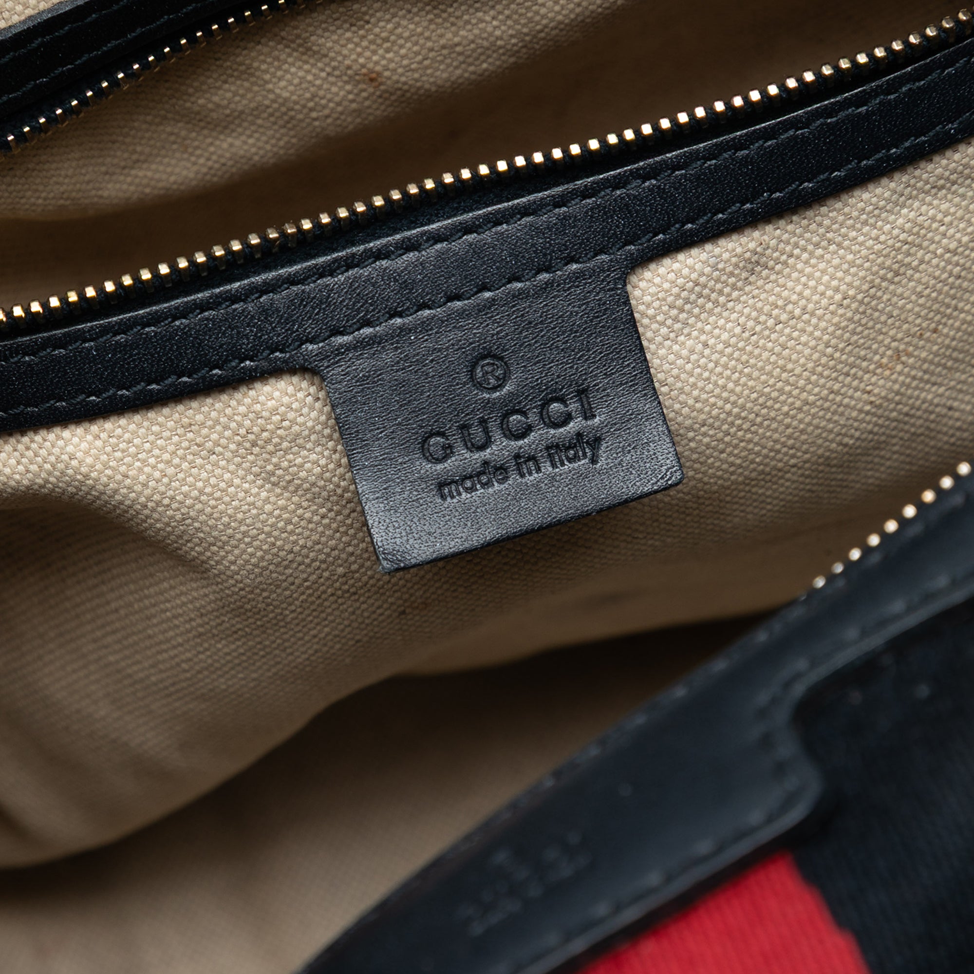 Medium GG Canvas Web Joy Boston Bag - Image 5