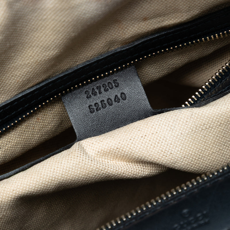 Medium GG Canvas Web Joy Boston Bag - Image 6